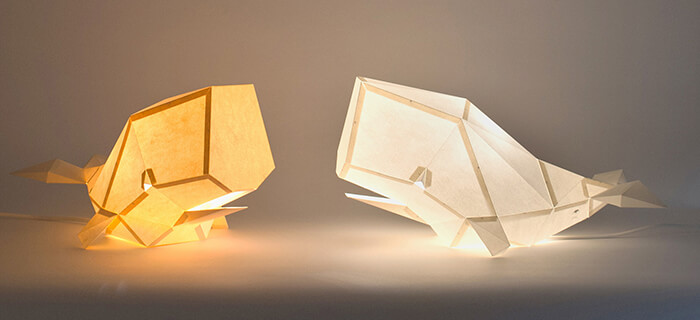 DIY Geometric Animal Lamp Kits