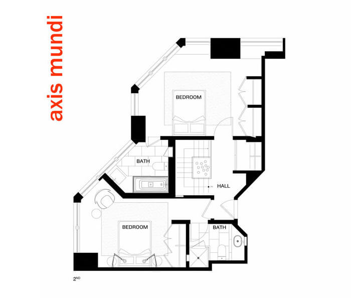 CitySpire Duplex by Axis Mundi Design
