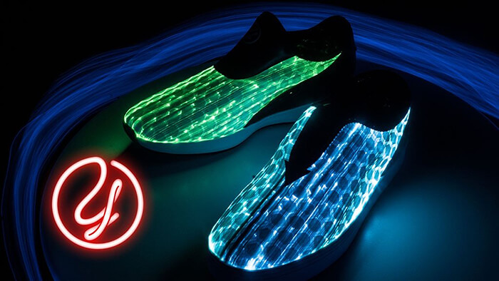 GLOW: the Unique Sneakers With Full Surface LED