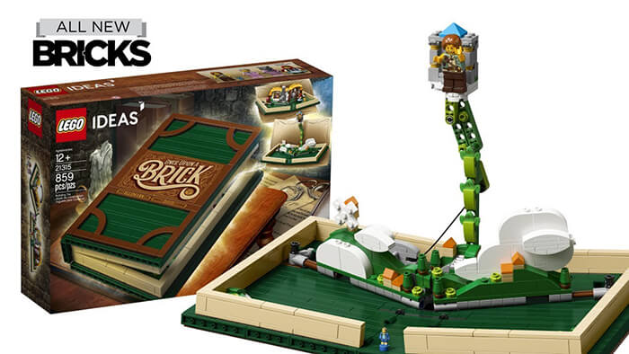 LEGO's Foldable Device: 3D LEGO Pop-Up Book