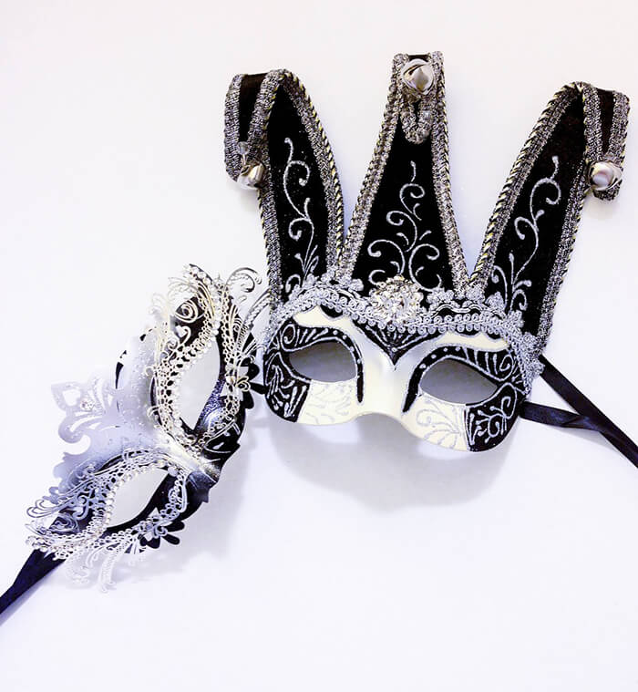 Rhinestones Mardi Gras-Masks Carnivals Masquerade Cosplay Mask