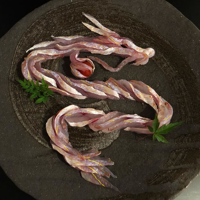 Probably The Most Beautiful Sashimi Plating You've Ever Seen