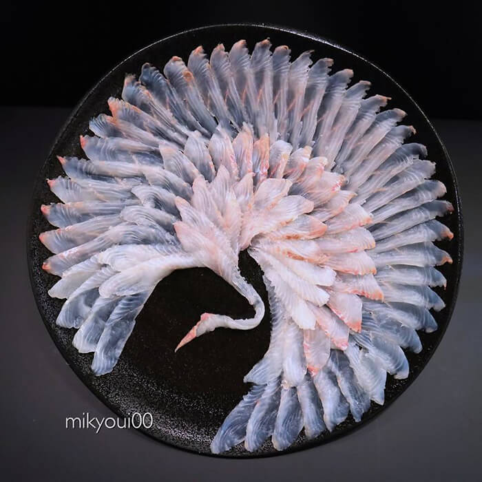 Probably The Most Beautiful Sashimi Plating You've Ever Seen