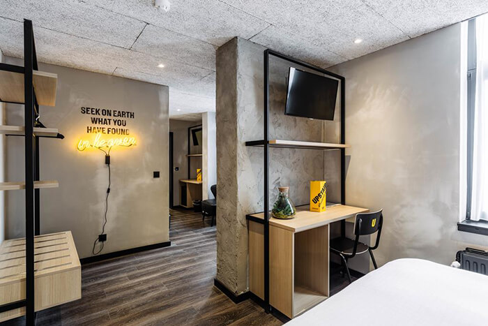 Stylish Hotel With Strong Visual Identity in Belgium