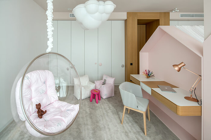 Super Spacious Apartment by Zooi Studio in Kiev, Ukraine