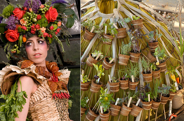 Botanical Wearables by Nicole Dextras