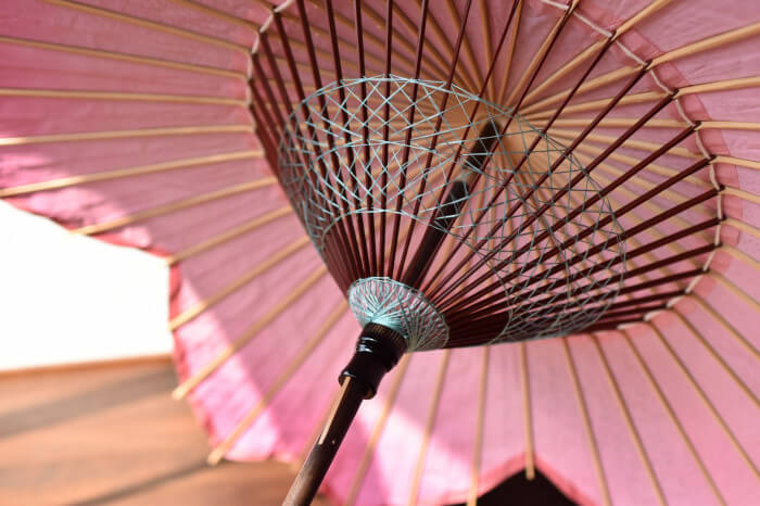 Unique Sakura-Shaped Paper Umbrella Designed for Japan’s Cherry Blossom Season