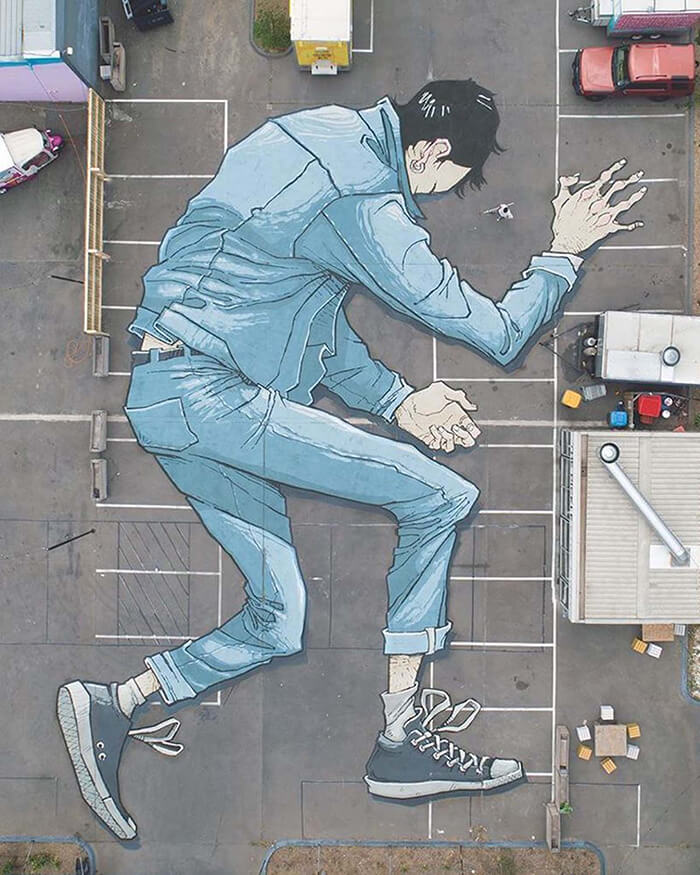 Giant Pavement Paints by Kitt Bennett