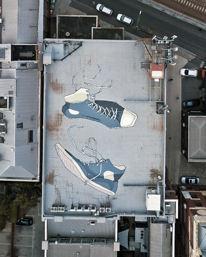 Giant Pavement Paints by Kitt Bennett