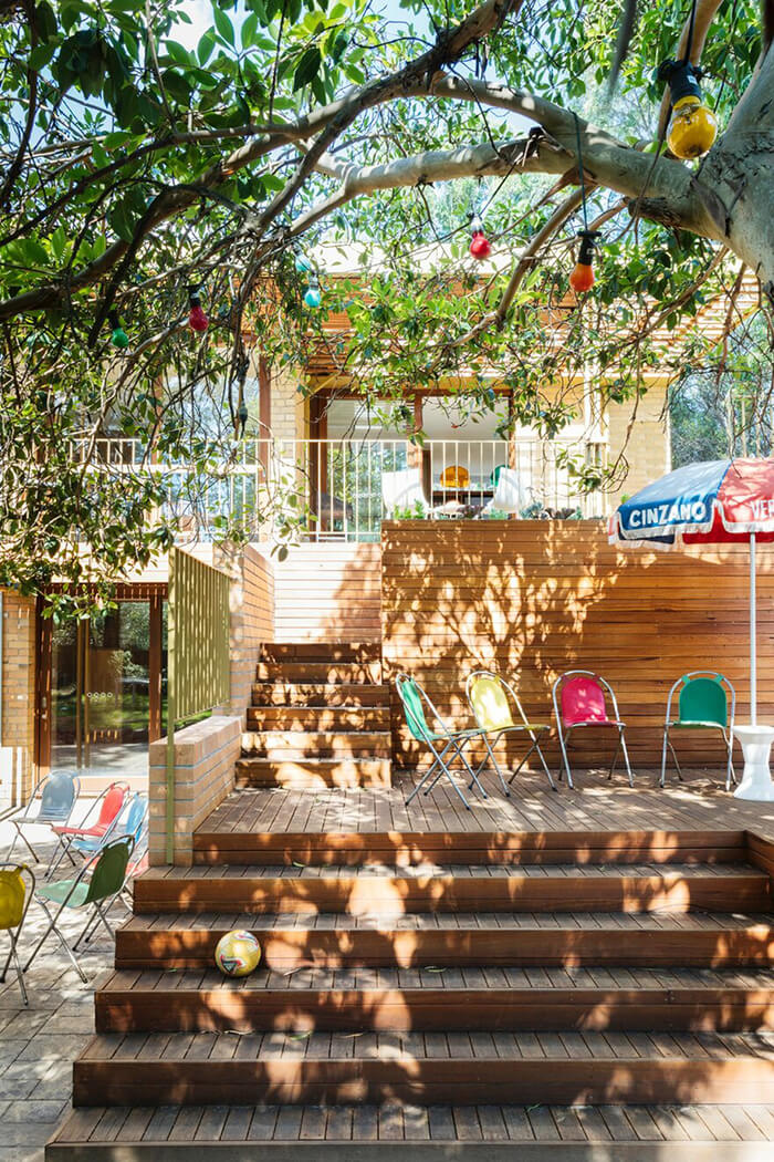 Vivid and Colorful Two Storey House in Australia