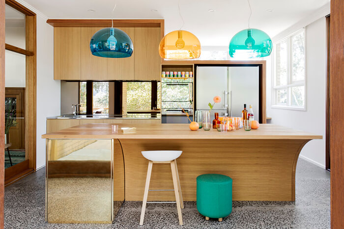 Vivid and Colorful Two Storey House in Australia