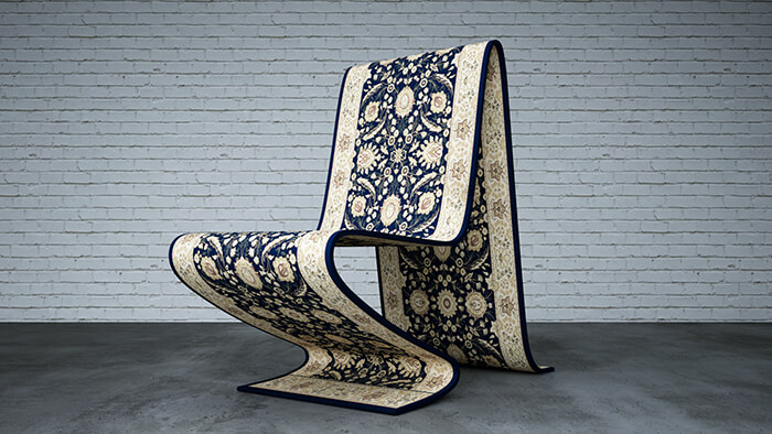 Optical Illusion? Flying Carpet Furniture - Design Swan