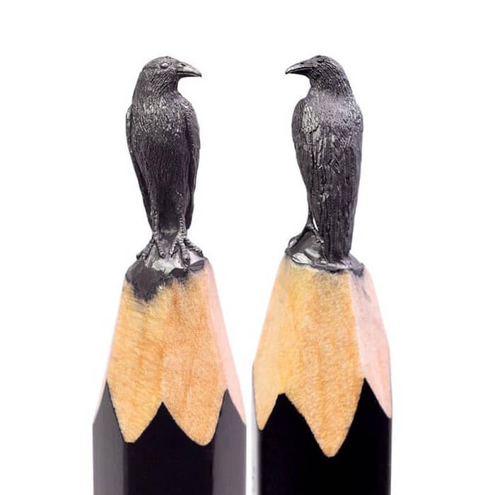 Miniature ‘Game of Thrones’ Sculptures on the Tips of Pencils