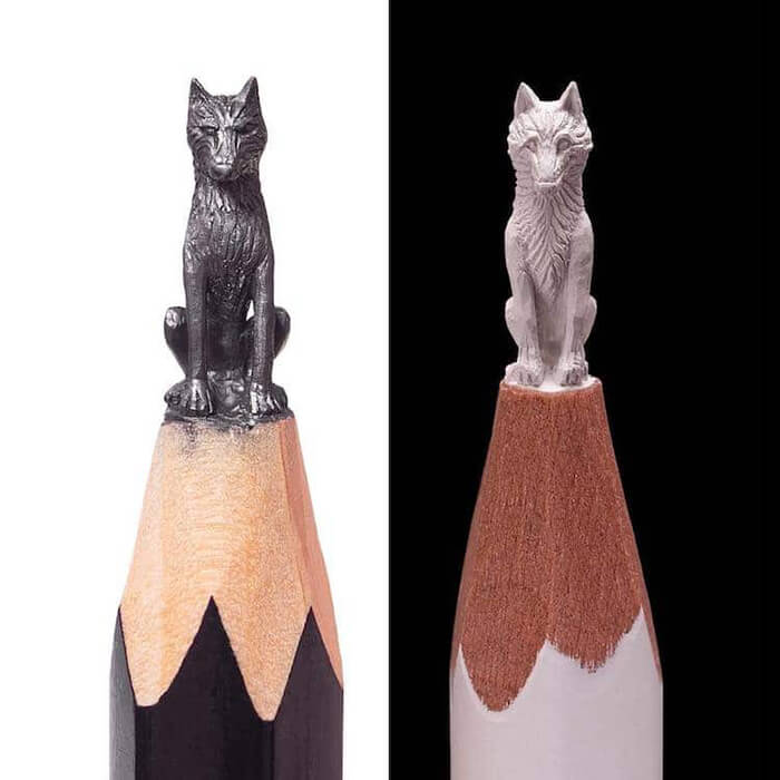 Miniature ‘Game of Thrones’ Sculptures on the Tips of Pencils