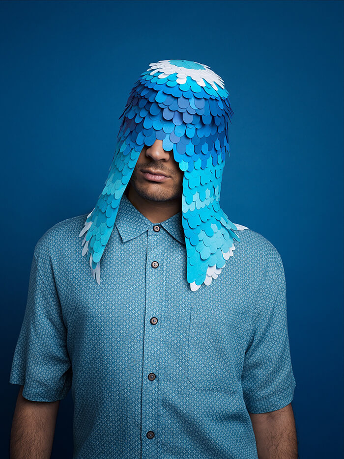 New Species: Playful Paper Masks by Lobulo Studio