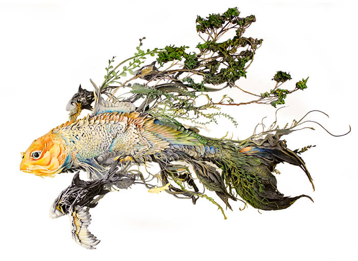 Amazing Fusions of Animals and Plant by Ellen Jewett