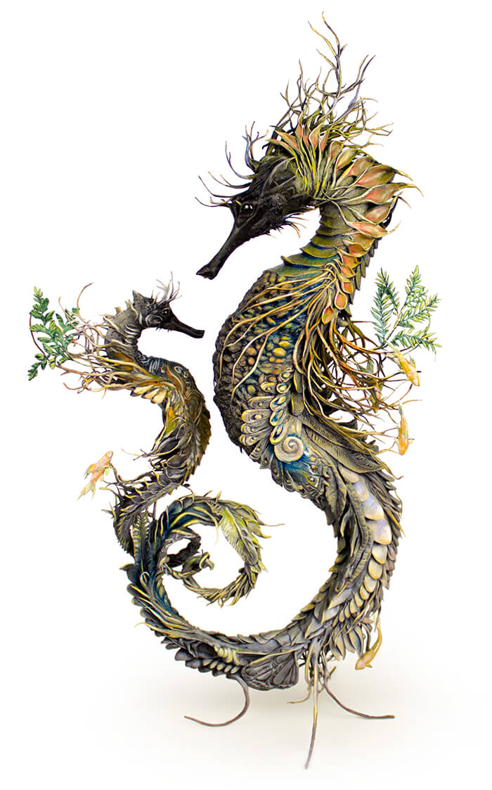 Amazing Fusions of Animals and Plant by Ellen Jewett