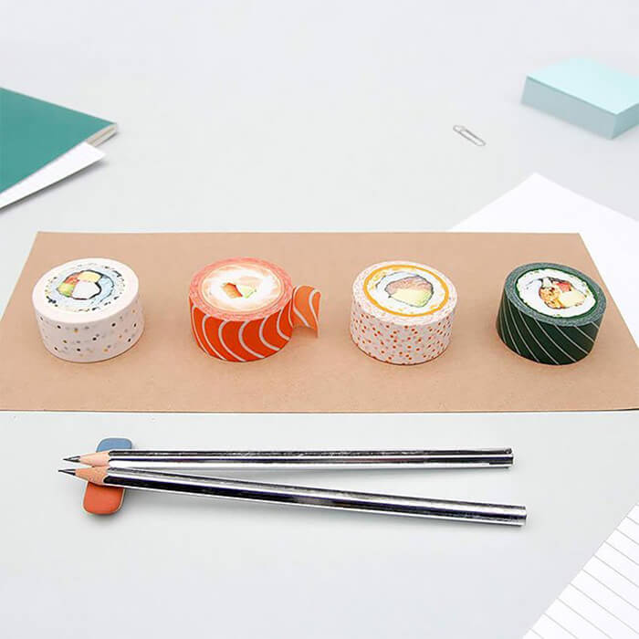 Whimsical Rolls of Tape Look Like Food