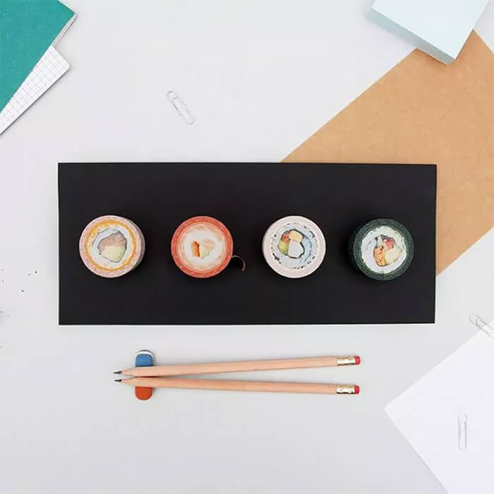 Whimsical Rolls of Tape Look Like Food