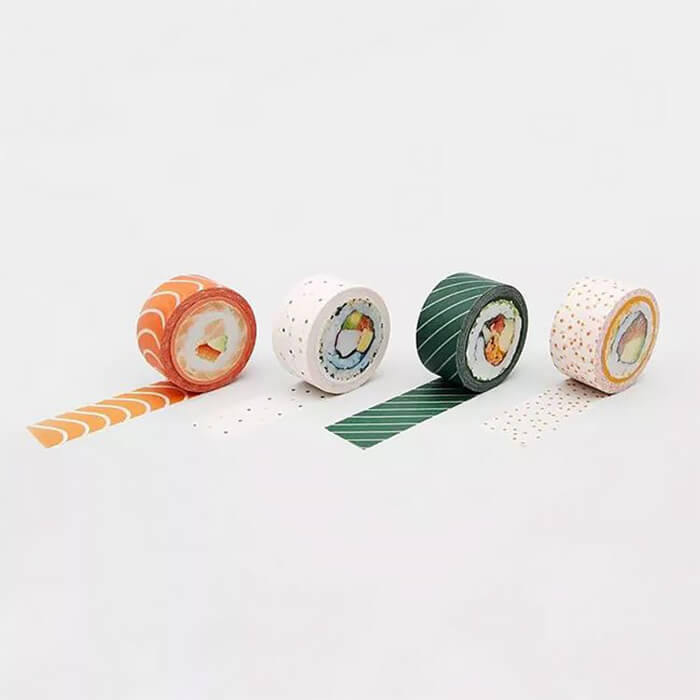 Whimsical Rolls of Tape Look Like Food - Design Swan