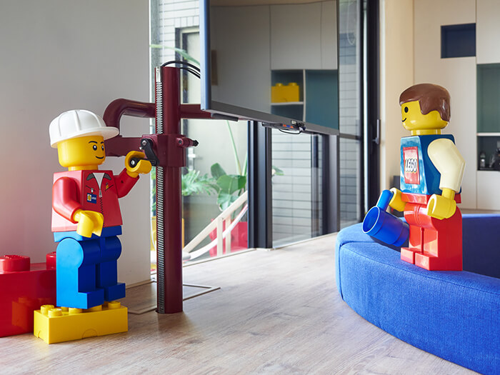 Creative LEGO Themed Apartment Design