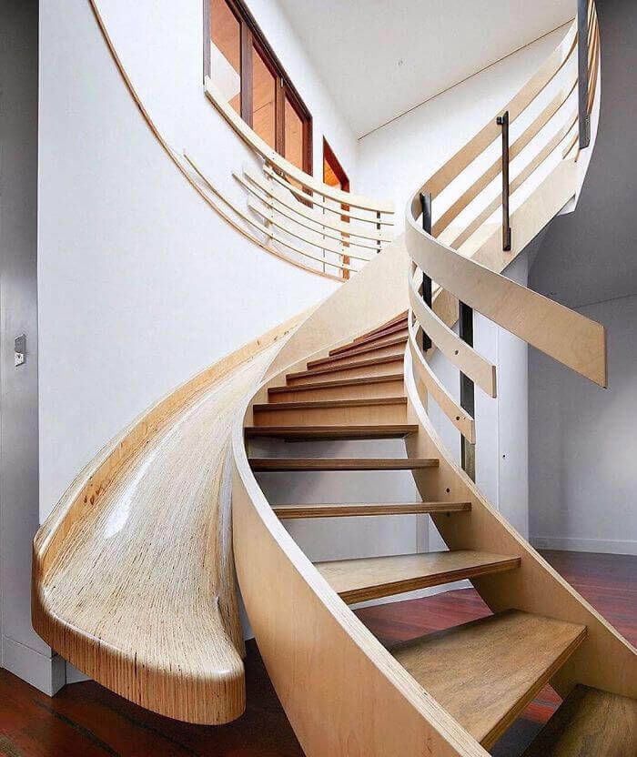 20+ Modern and Creative Stair Designs
