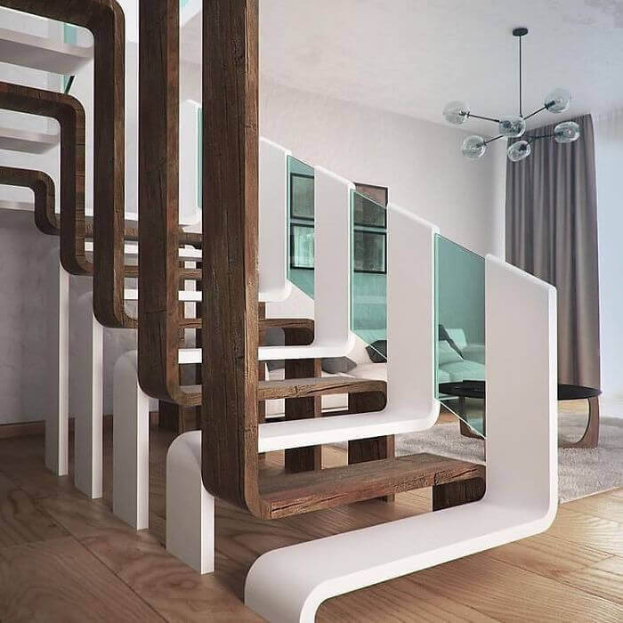 20 Modern And Creative Stair Designs Design Swan 