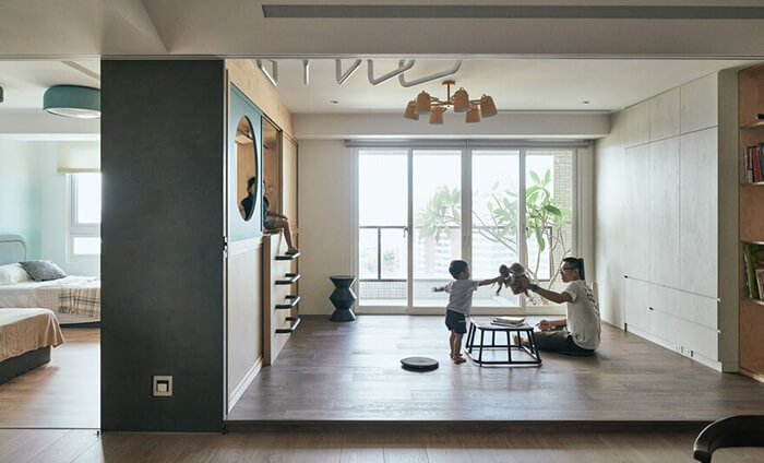 Zen Styled Apartment in Taiwan
