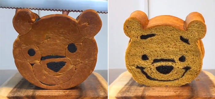 Adorable Anime Characters Sliced Out of Ugly Looking Loaves