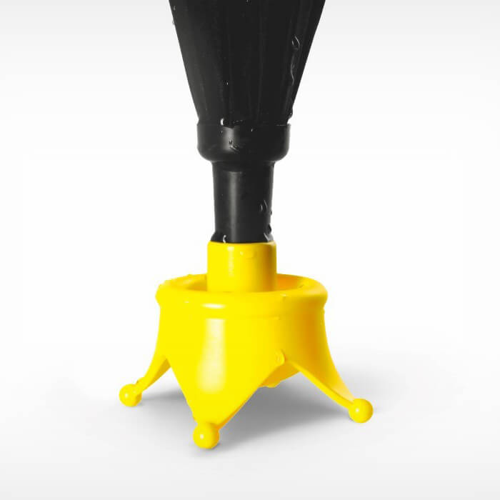 Umbrella Crown Helps Your Umbrella Stands by Itself and Keep Your Floor Dry