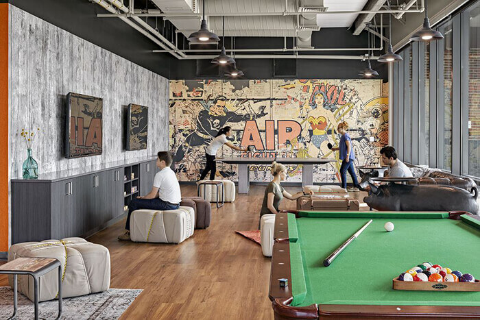 Break-Time at Work Just Got Even More Exciting: The 6 Coolest In-Office Recreation Room Ideas