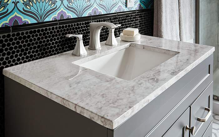 Quartz Bathroom Countertops