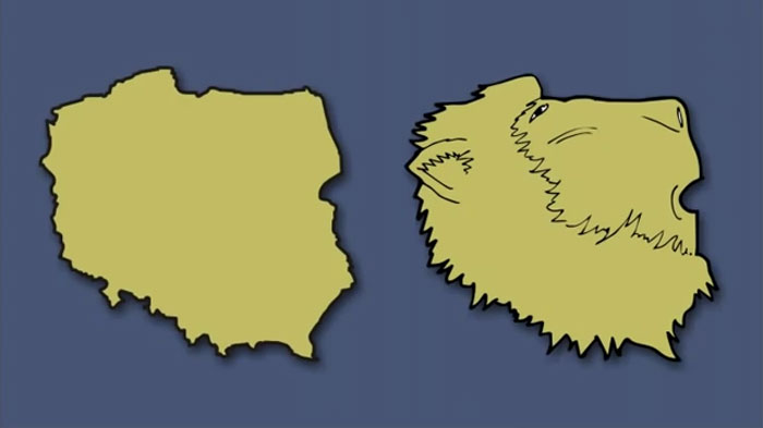 What Those European Countries Shape Like?