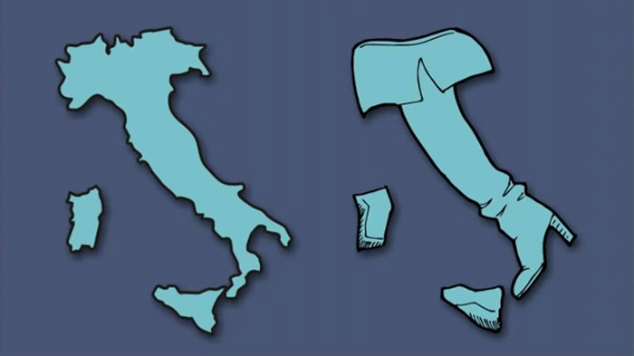 What Those European Countries Shape Like?
