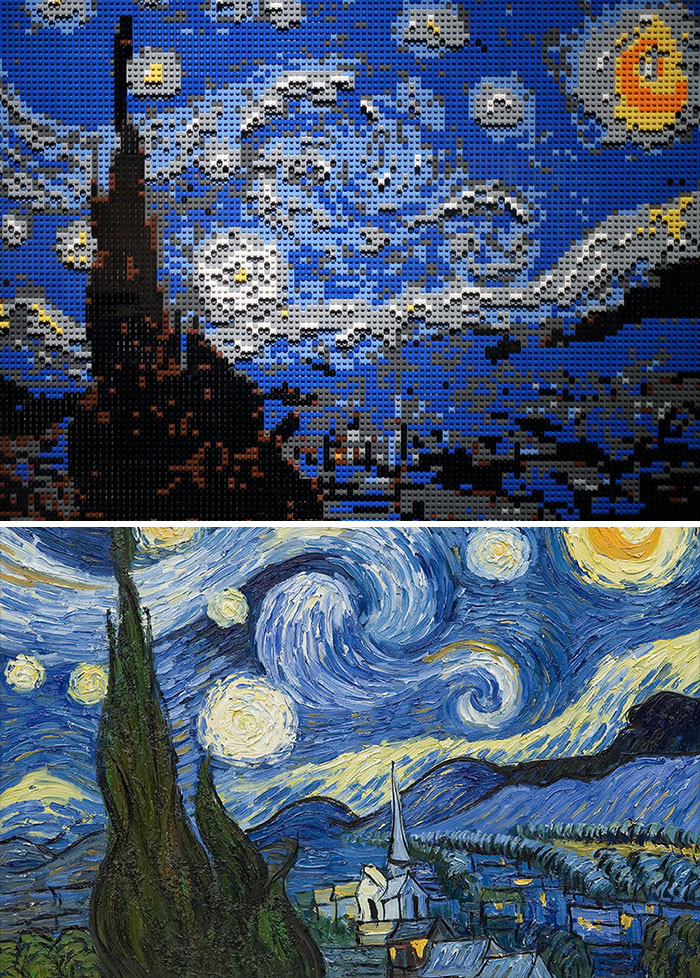 WLEGO Version of Classical Artwork