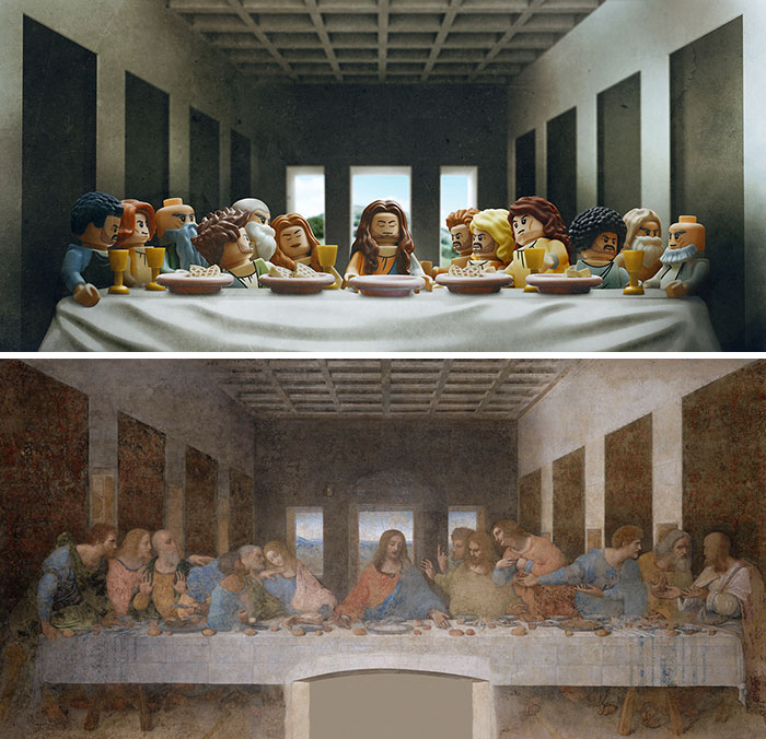 WLEGO Version of Classical Artwork