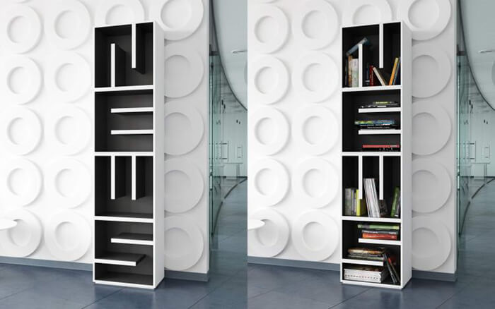 ABC Modular Bookcase Allows You Spell Whatever You Want