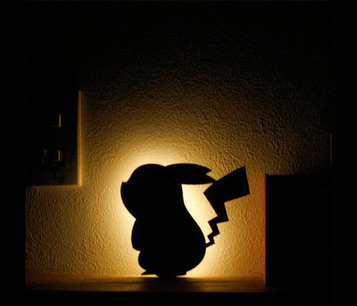 Adorable Pikachu LED Wall Light