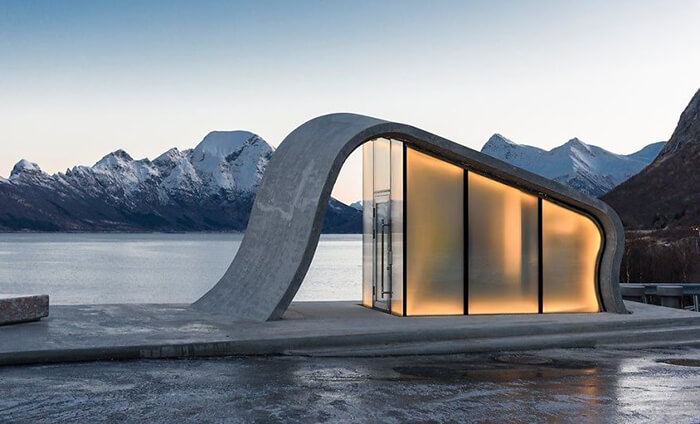 Norway Might Design the Most Beautiful Public Washroom in the World