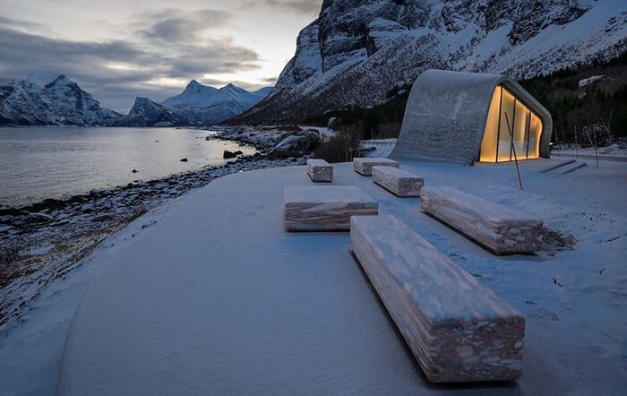 Norway Might Design the Most Beautiful Public Washroom in the World