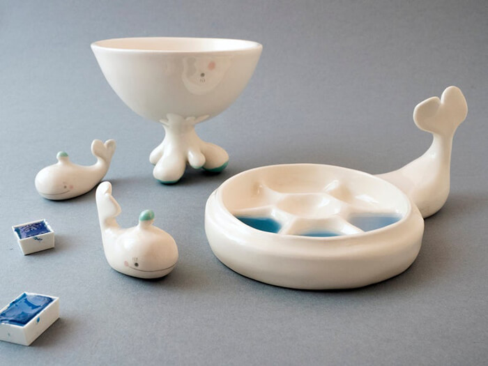 Adorable Animal Shaped Ceramic Artistic Supply