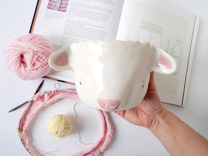 Adorable Animal Shaped Ceramic Artistic Supply