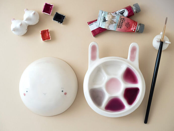 Adorable Animal Shaped Ceramic Artistic Supply