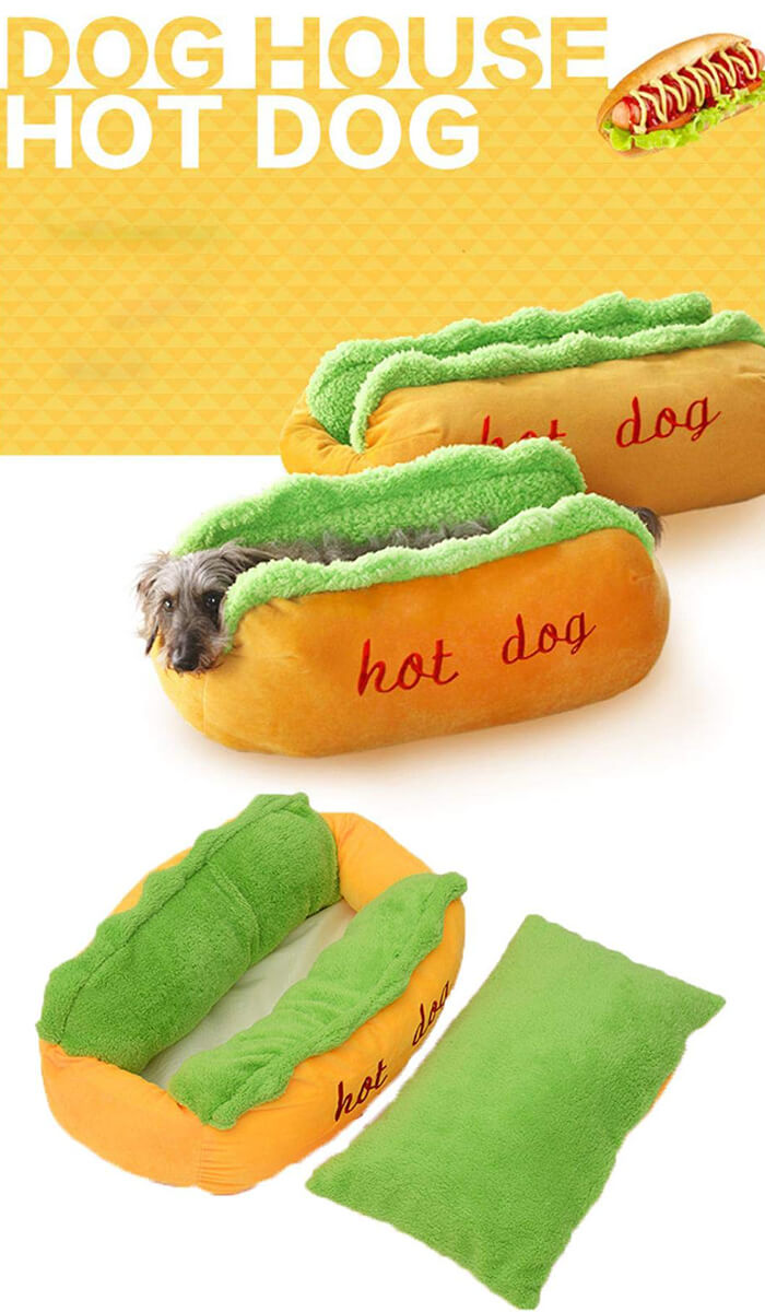 7 Playful and Delicious Food Shape Pet Bed