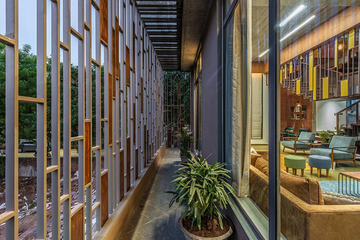Inside Out Residence in Ahmedabad, India