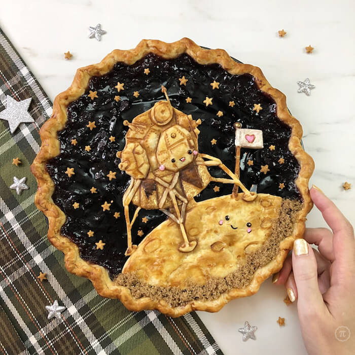 Incredible Pie Crust Art by Jessica Leigh Clark-Bojin