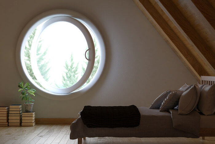 exterior porthole windows