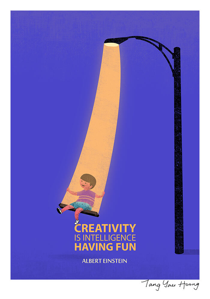 Illustrated Inspirational Quotes by Tang Yau Hoong