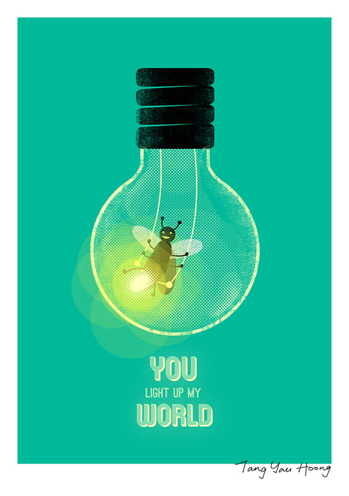 Illustrated Inspirational Quotes by Tang Yau Hoong