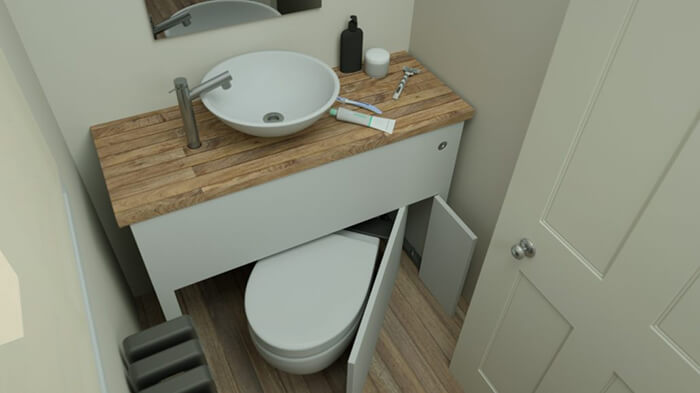  Hidealoo: A Complete Hidden Away Toilet Unit